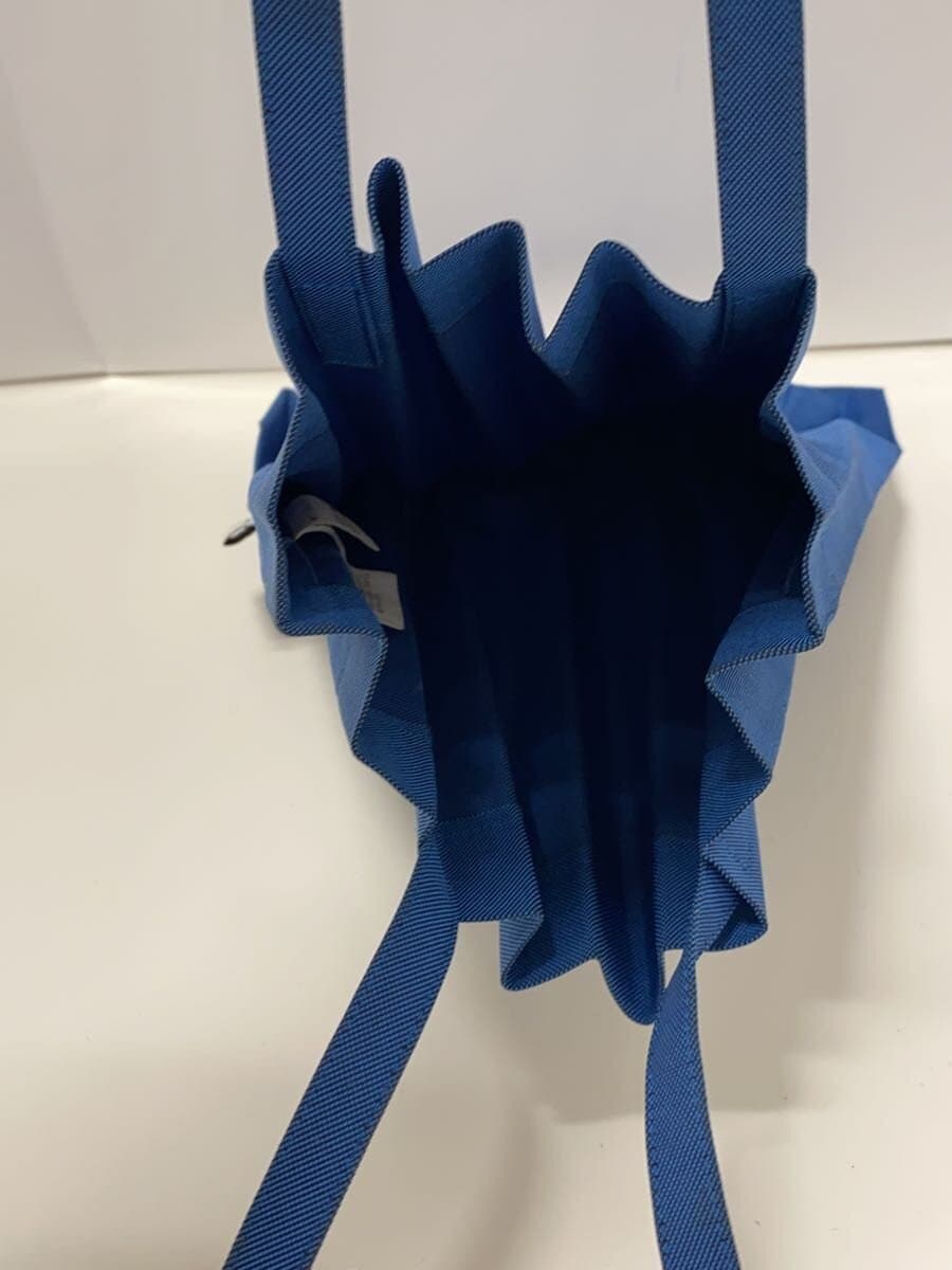 me ISSEY MIYAKE Pleats Tote Bag Polyester BLU MI11AG252 6