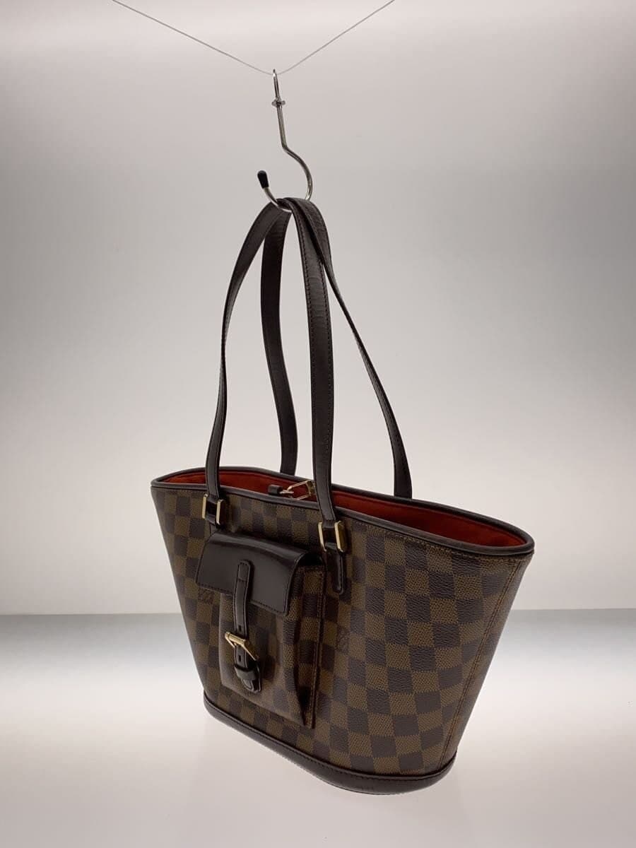 LOUIS VUITTON Monosque PM Damier Ebene PVC BRW N51121 2