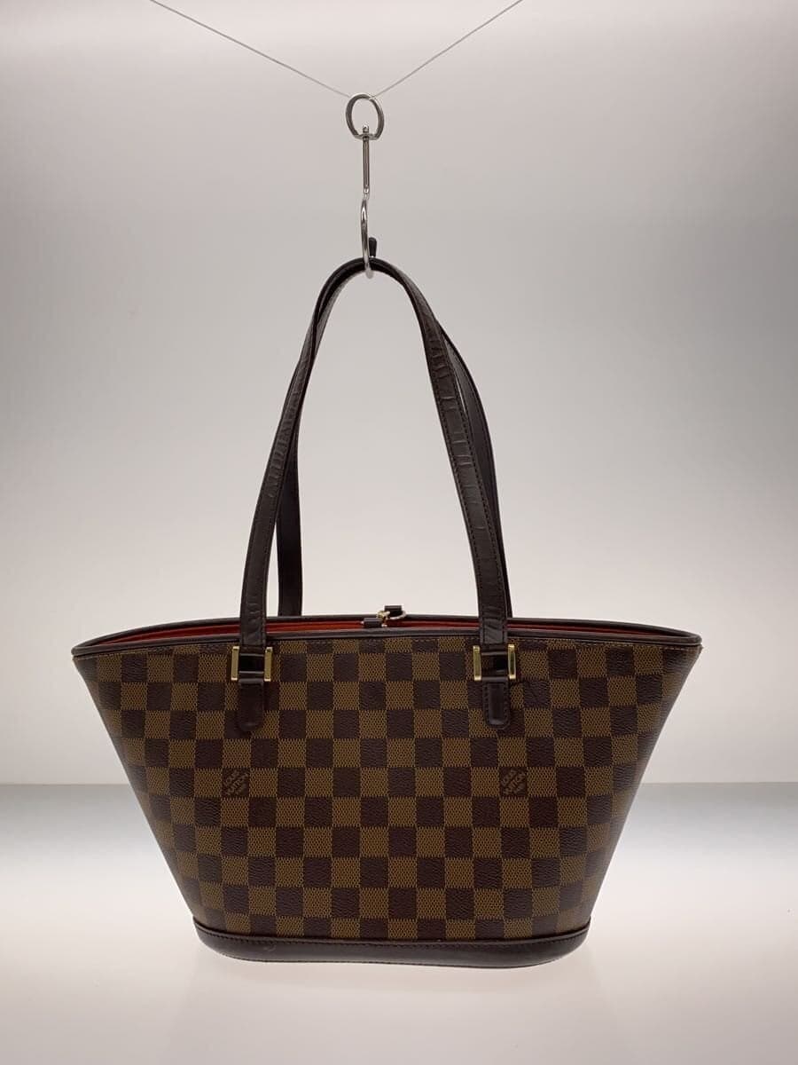 LOUIS VUITTON Monosque PM Damier Ebene PVC BRW N51121 3