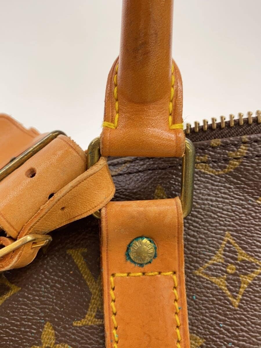 LOUIS VUITTON Keepall 60 Monogram Canvas PVC BRW M41422 7