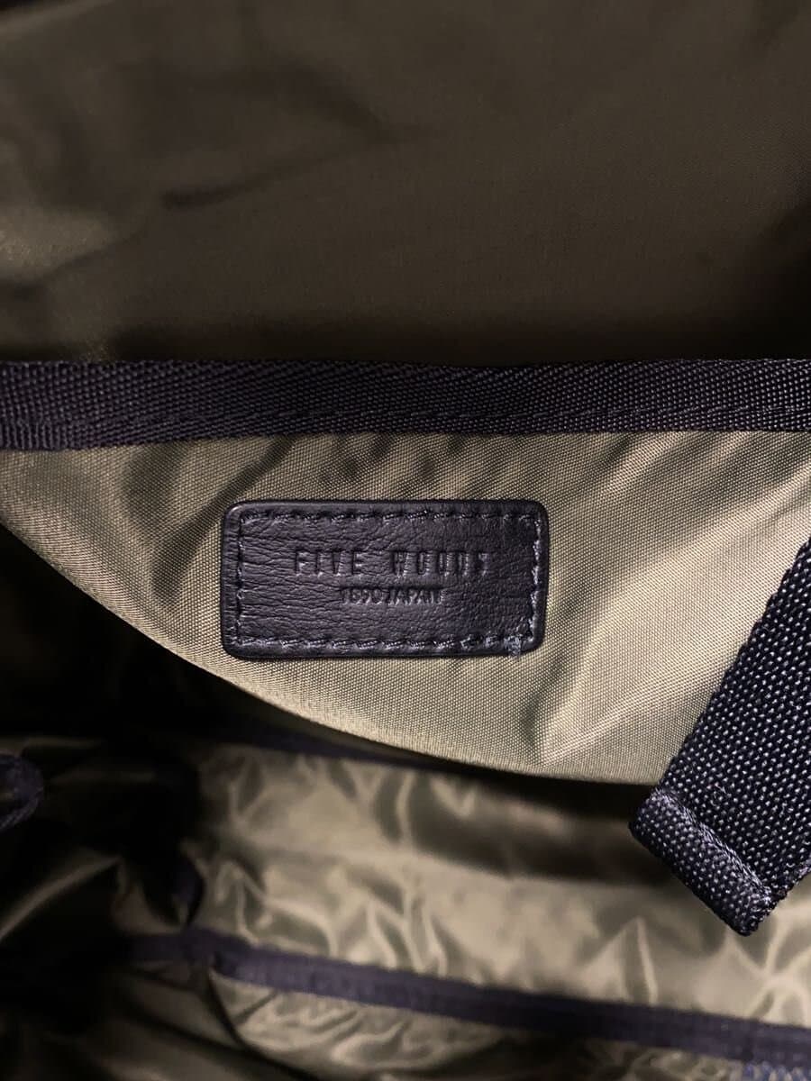 FIVE WOODS Tote Bag Leather BLK Solid 5