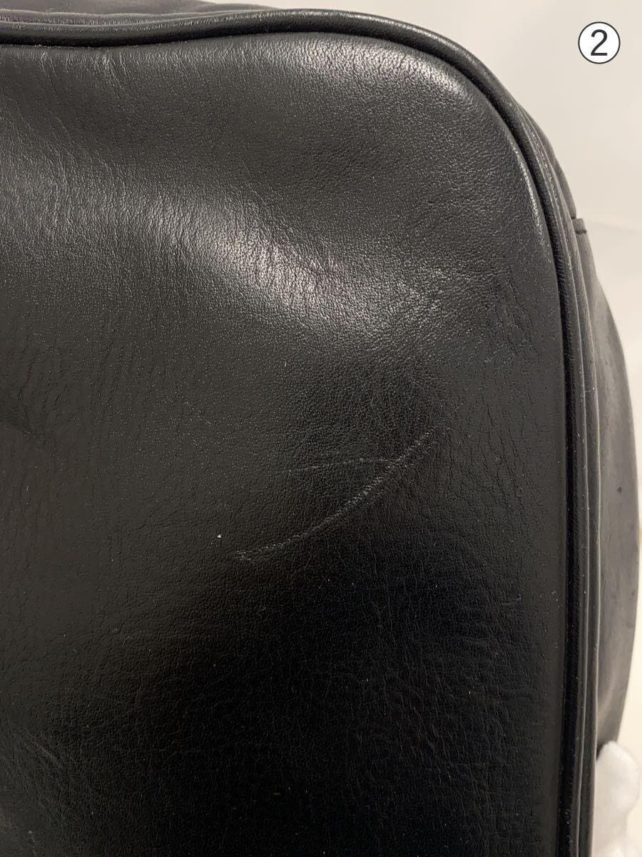 FIVE WOODS Tote Bag Leather BLK Solid 8