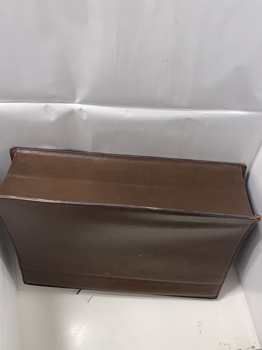 LANVIN Briefcase Leather BRW 4