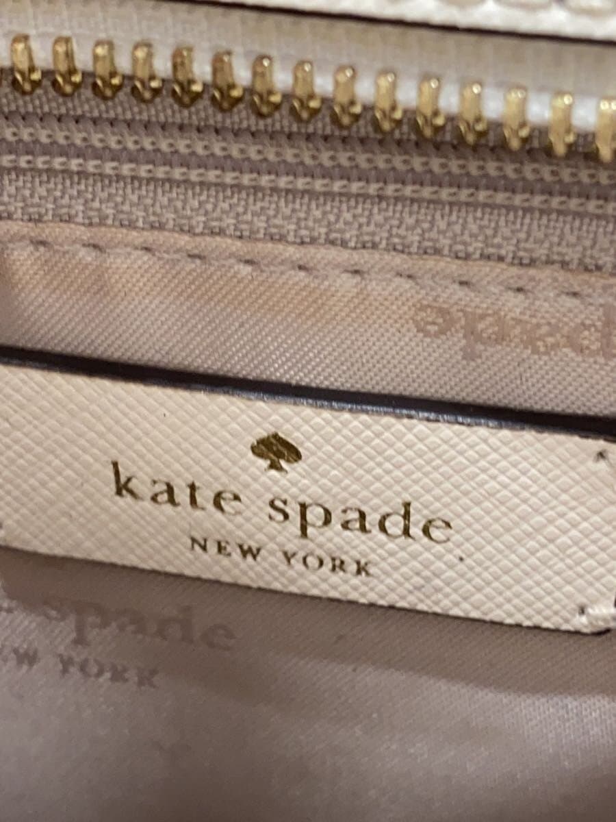 kate spade new york Stacey Garden Shoulder Missing Part Shoulder Bag PVC White White All Over Pattern 5