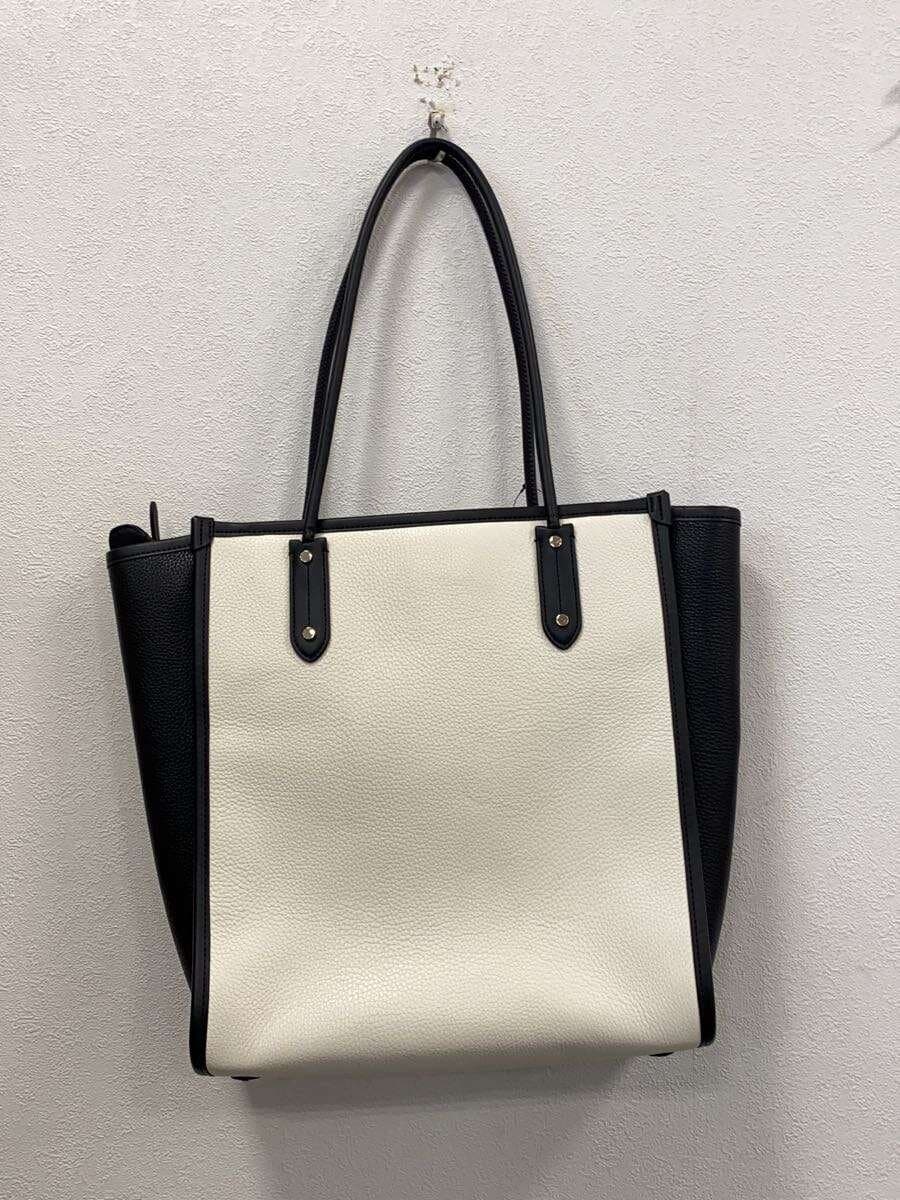 kate spade new york ARISTOCATS DISNEY Ella Aristocats Tote Bag Leather White White Solid 3