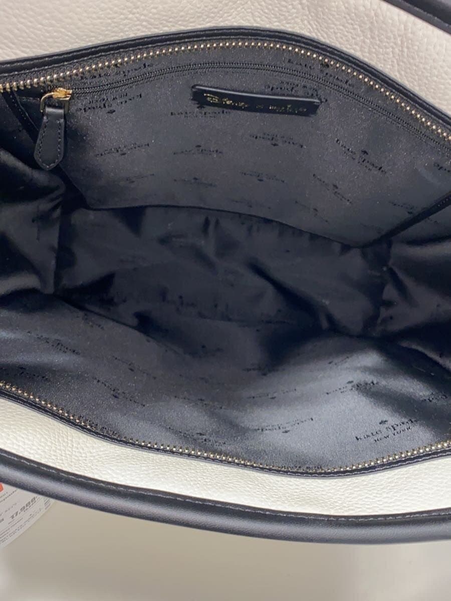 kate spade new york ARISTOCATS DISNEY Ella Aristocats Tote Bag Leather White White Solid 6