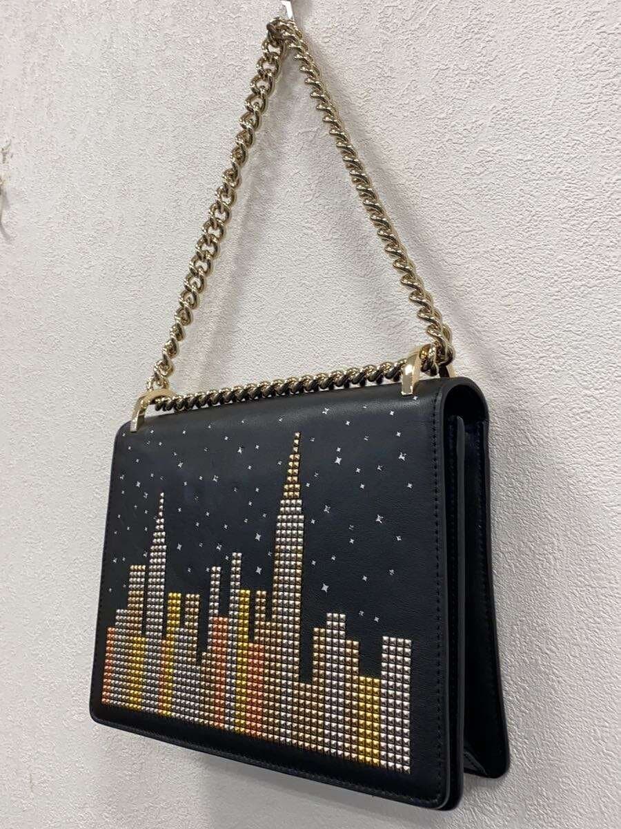 kate spade new york Shoulder Bag Leather BLK PXRUA129 2