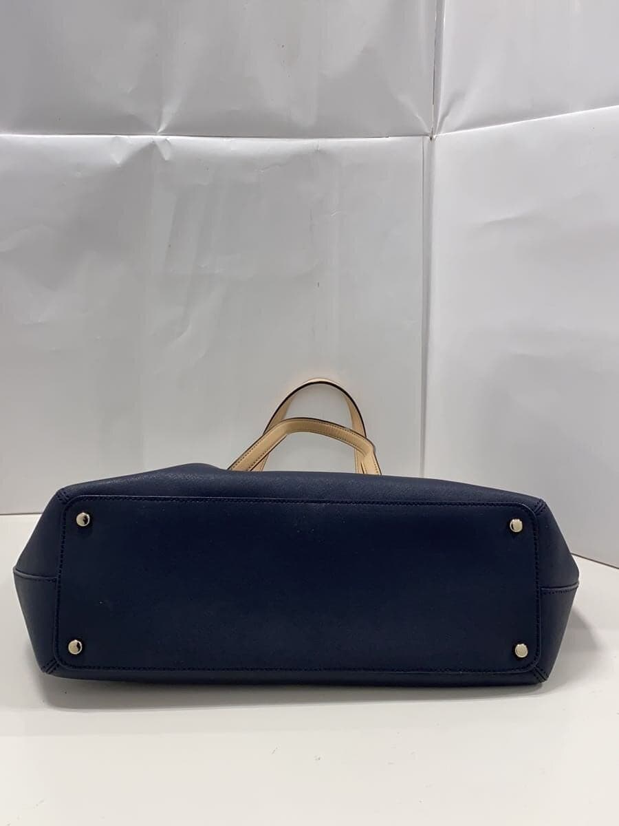 kate spade new york Tote Bag Leather NVY PXRU6790 4