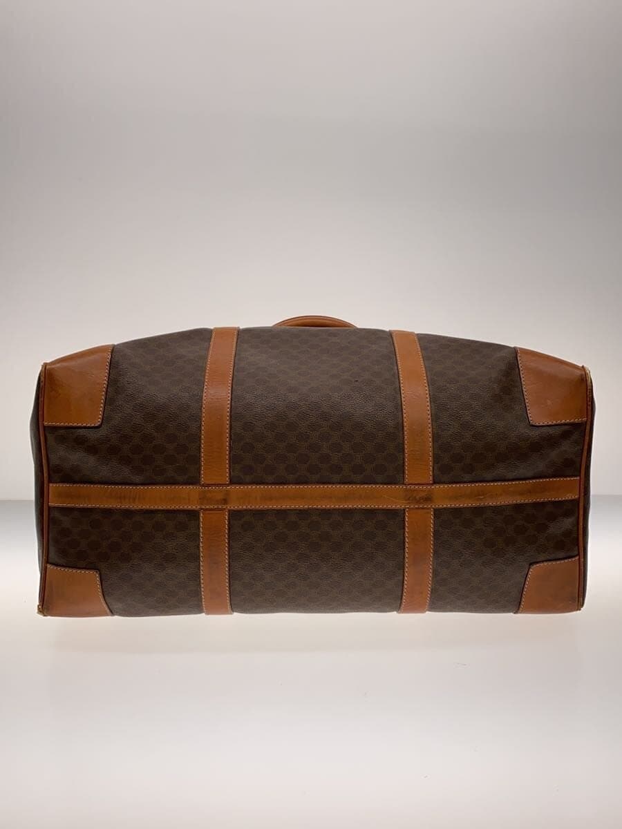 CELINE Macadam with pouch Boston bag PVC BRW all-over pattern 4