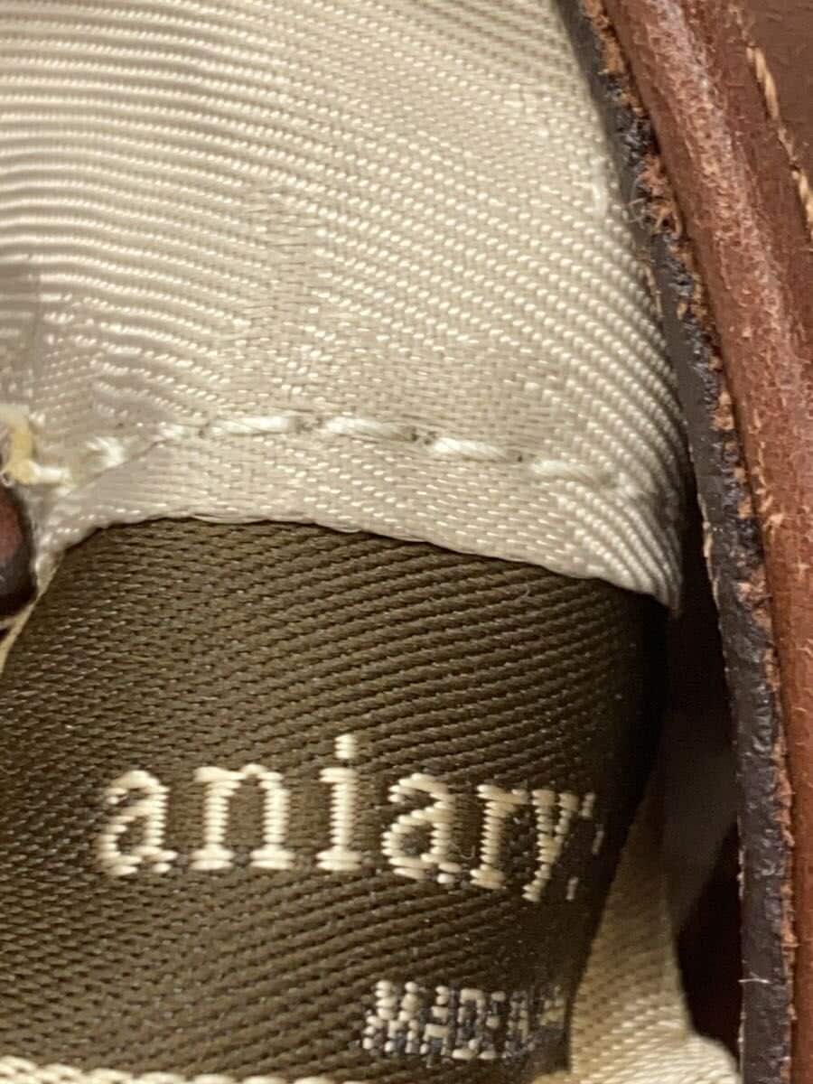 aniary IPL horizontal tote punching leather RED 5