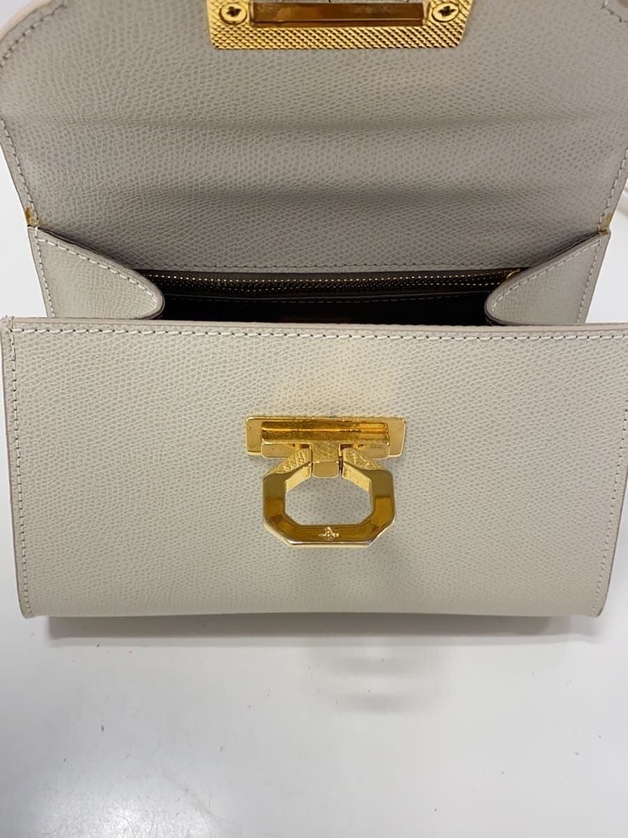 CARBOTTIERIKA 445 2-Way Shoulder Bag Leather White White Solid CARBOTTI 5