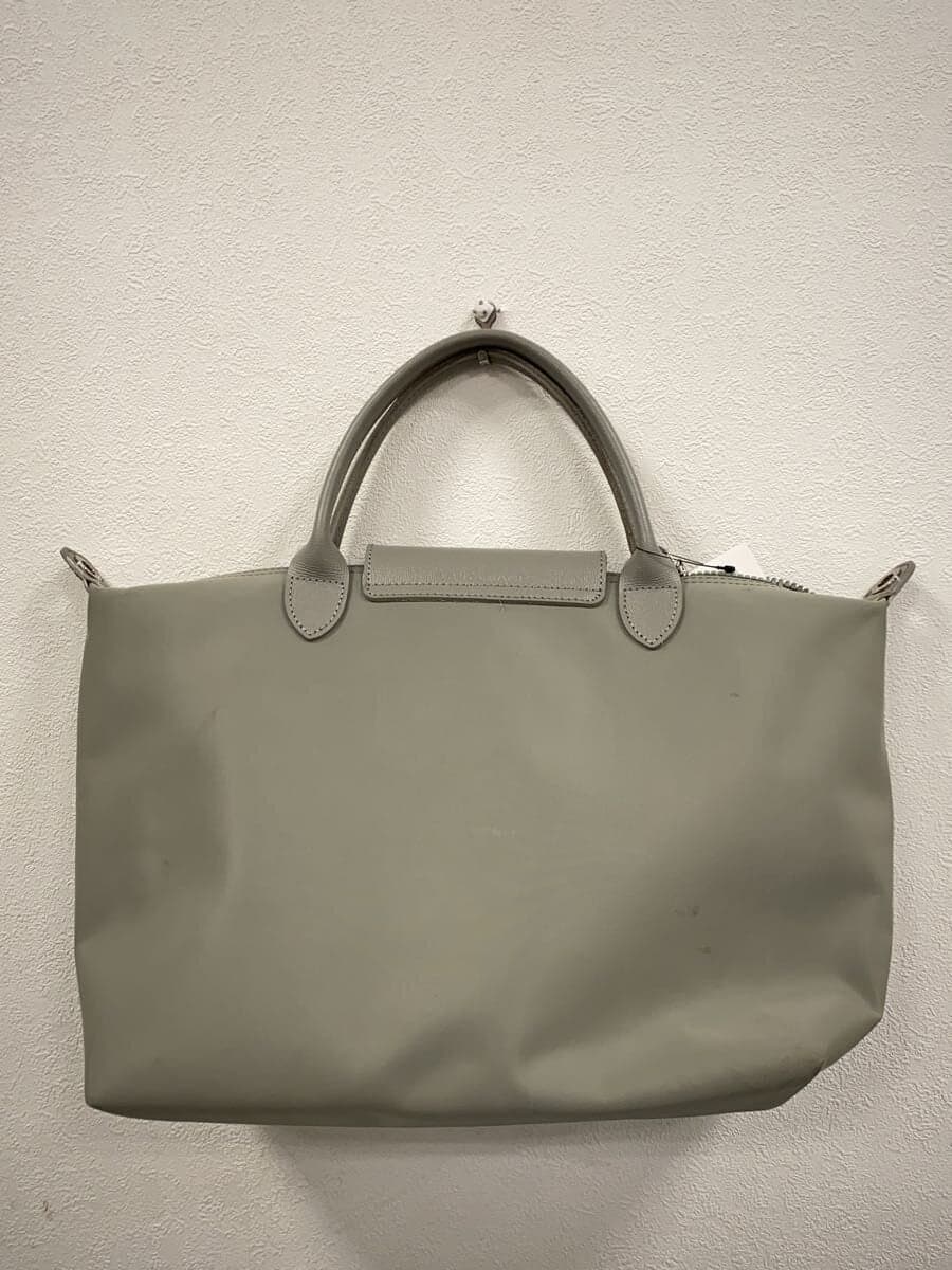LONGCHAMP Le Pliage Neo Shoulder Strap Missing Part Tote Bag Gray Gray 1515578274 3