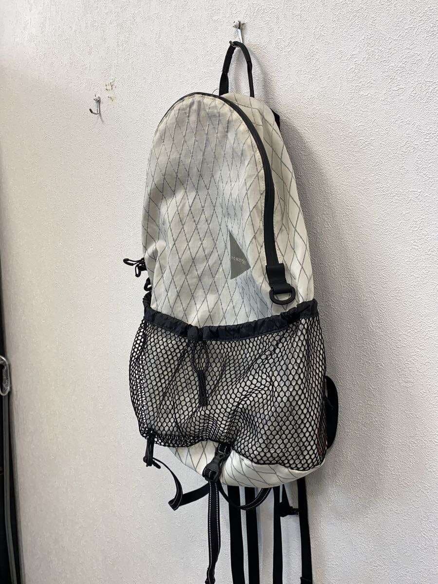 and wander ECOPACK 20L Backpack Nylon WHT 2