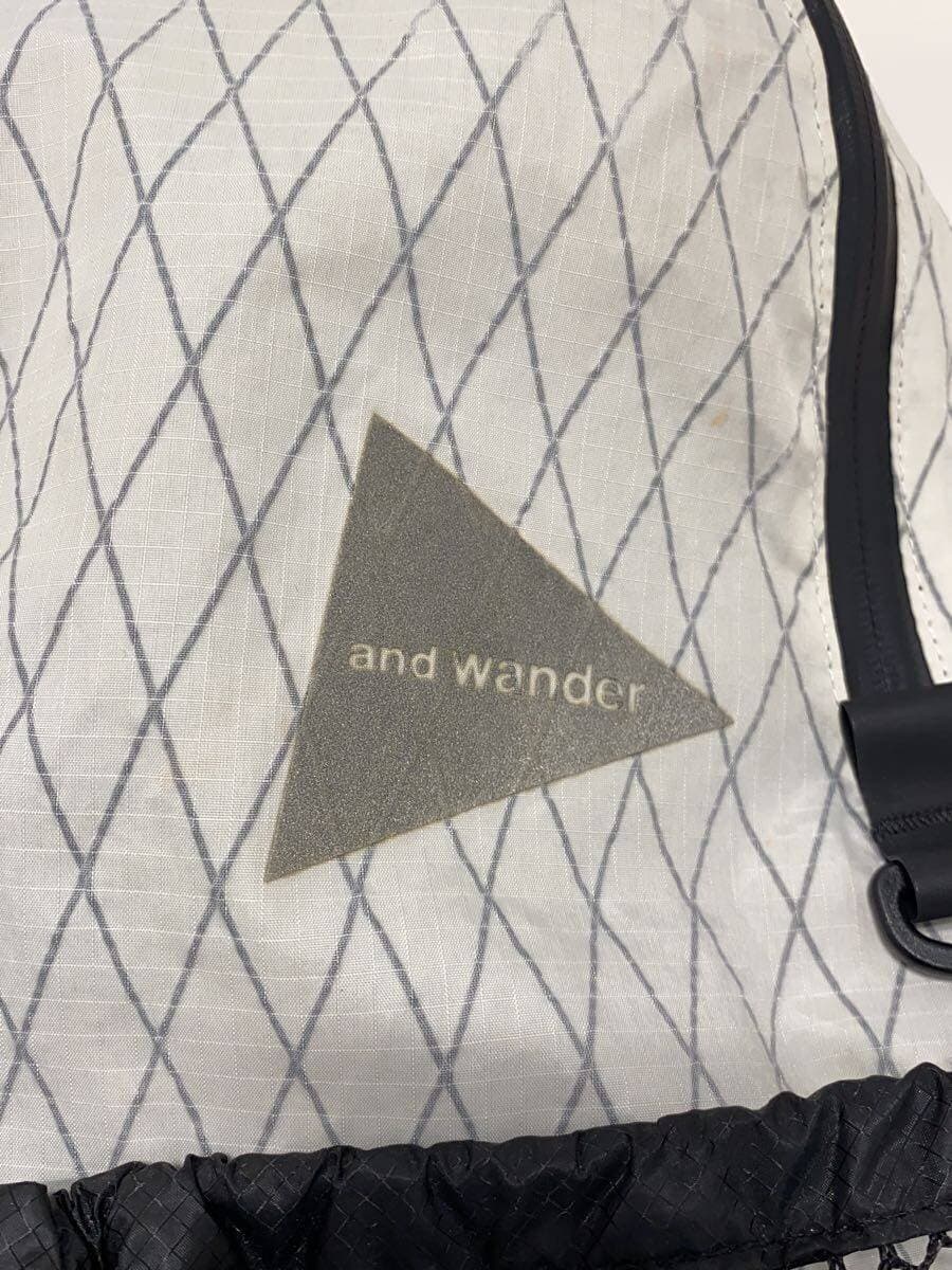 and wander ECOPACK 20L Backpack Nylon WHT 5