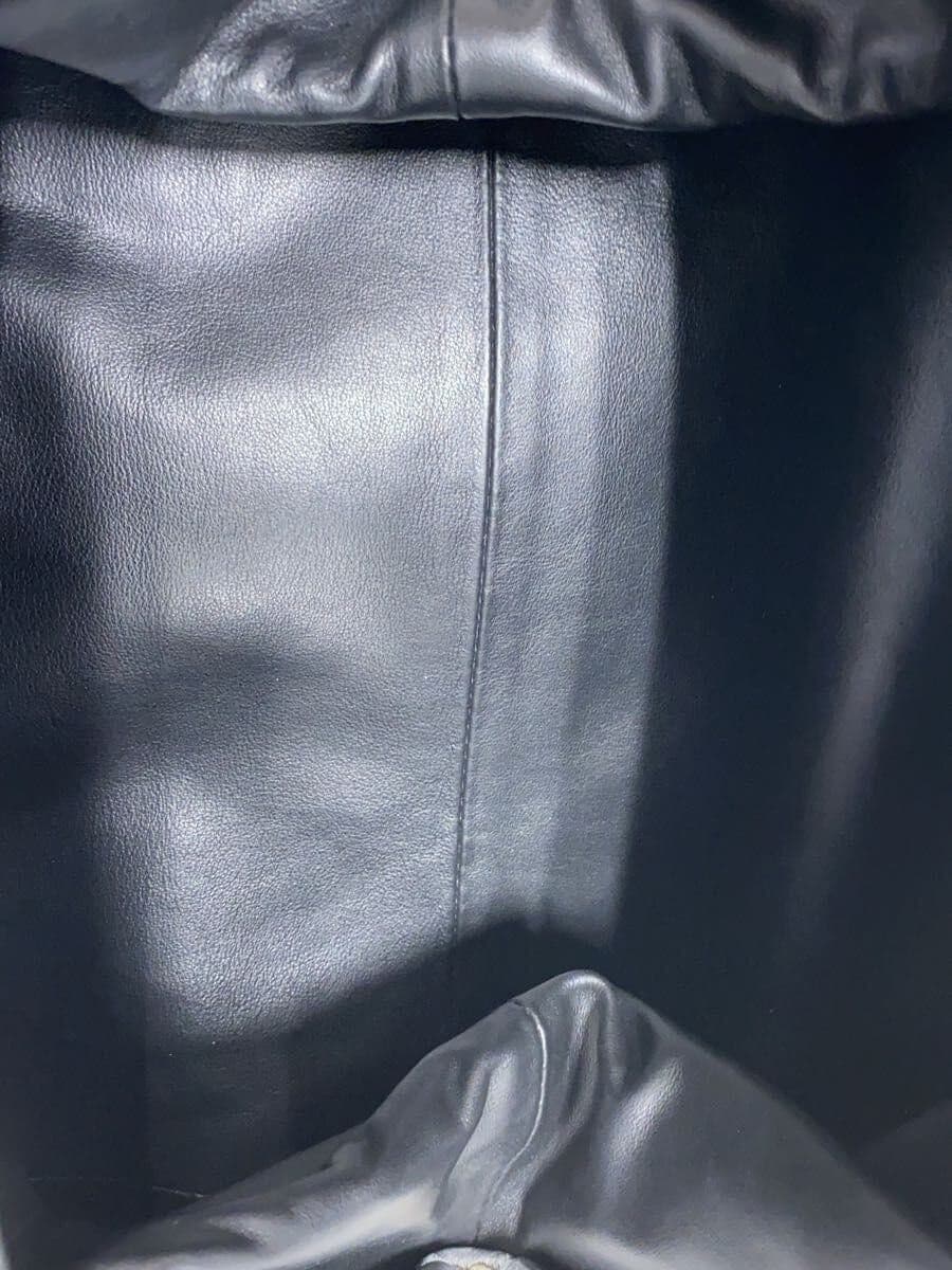 BOTTEGA VENETA clutch bag leather silver 6