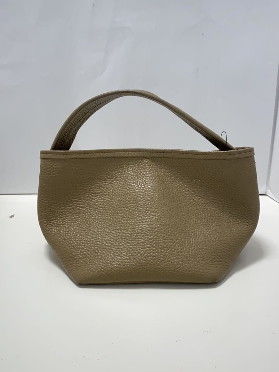 ch!iii handbag leather beige plain 3