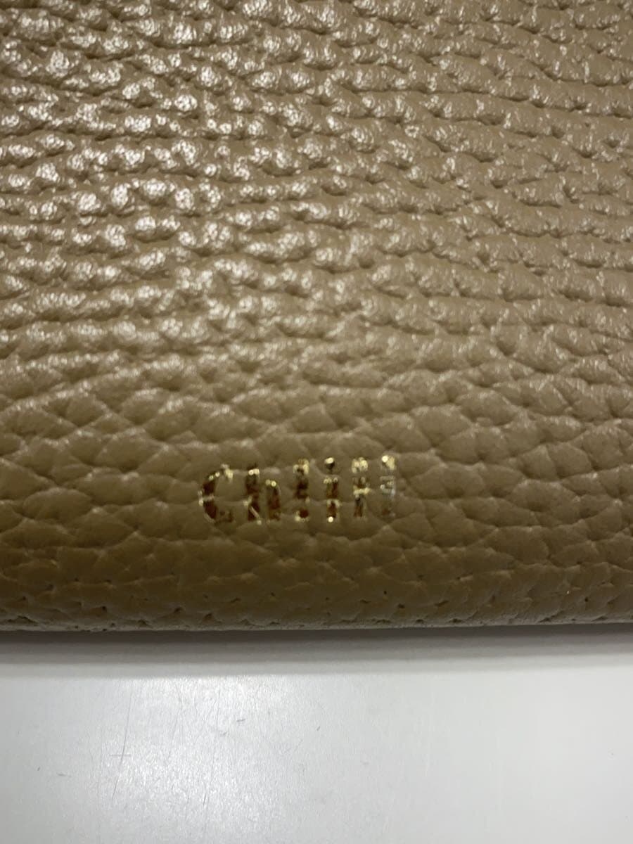 ch!iii handbag leather beige plain 5