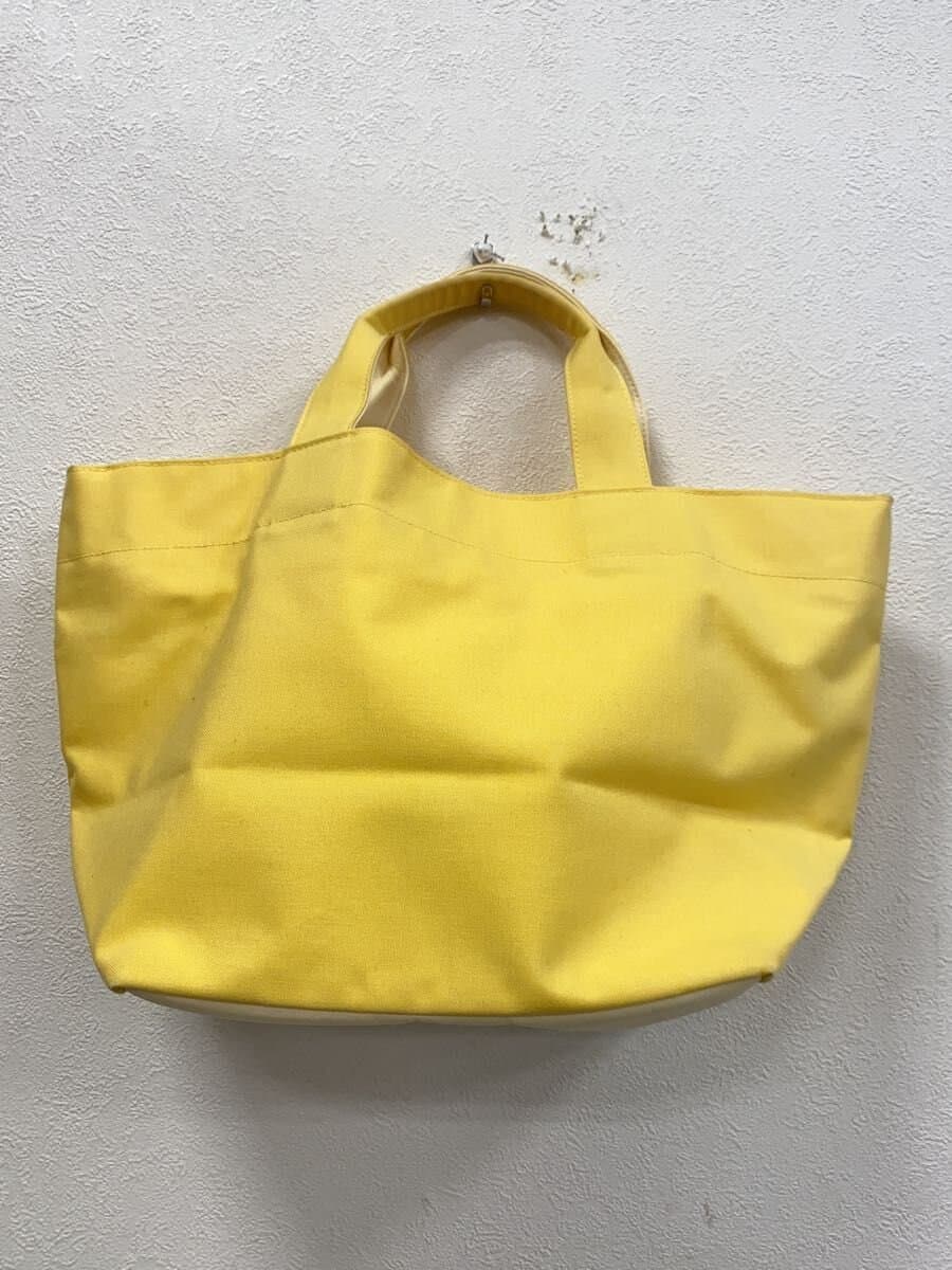 Familiar family show limited denim bag tote bag cotton YLW 3