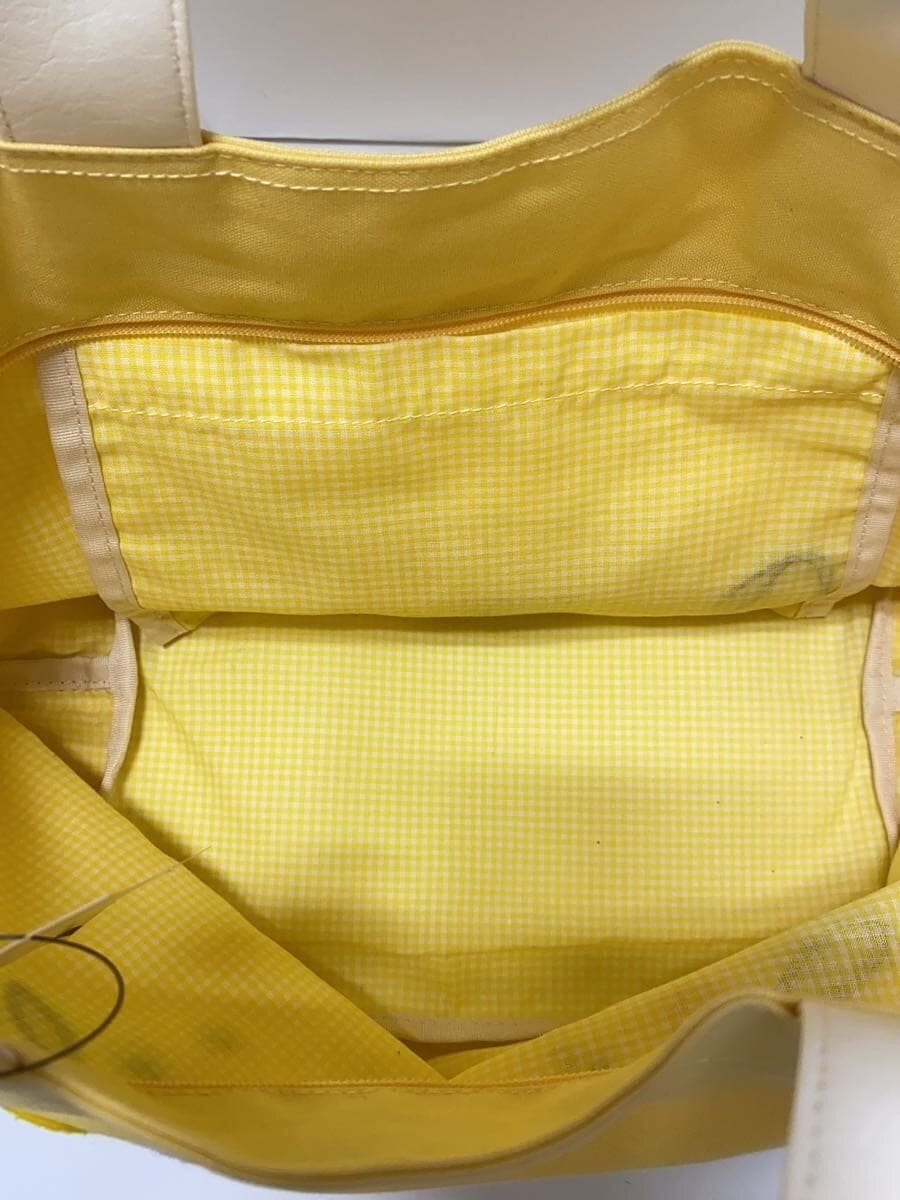 Familiar family show limited denim bag tote bag cotton YLW 6