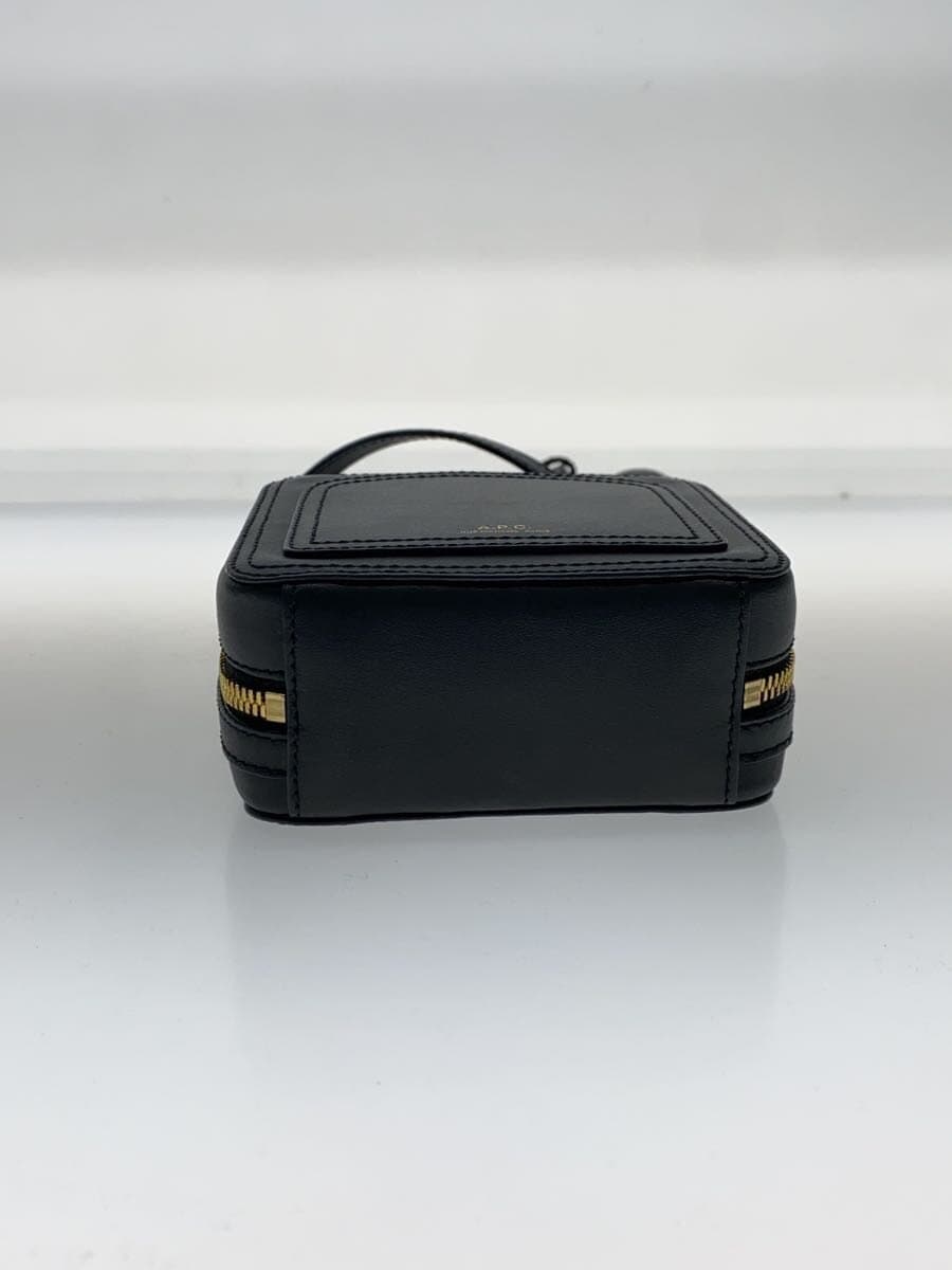 A.P.C. Shoulder Bag Leather BLK 4