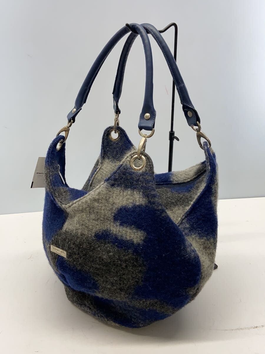 Teresa Cambi Shoulder Bag NVY All Over Pattern 2