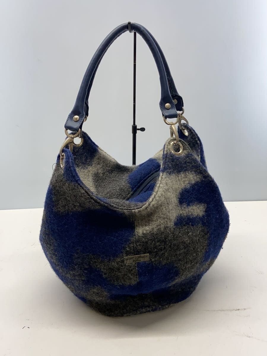 Teresa Cambi Shoulder Bag NVY All Over Pattern 3