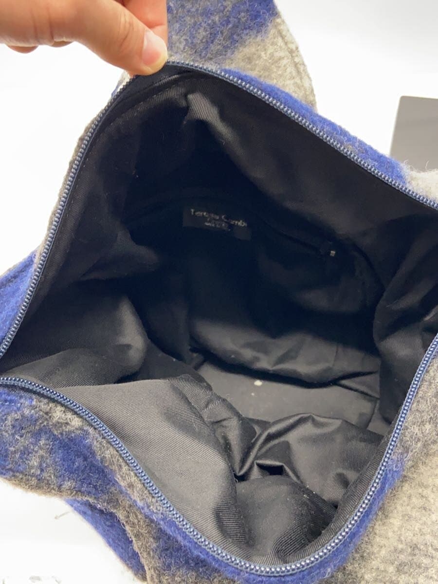 Teresa Cambi Shoulder Bag NVY All Over Pattern 6