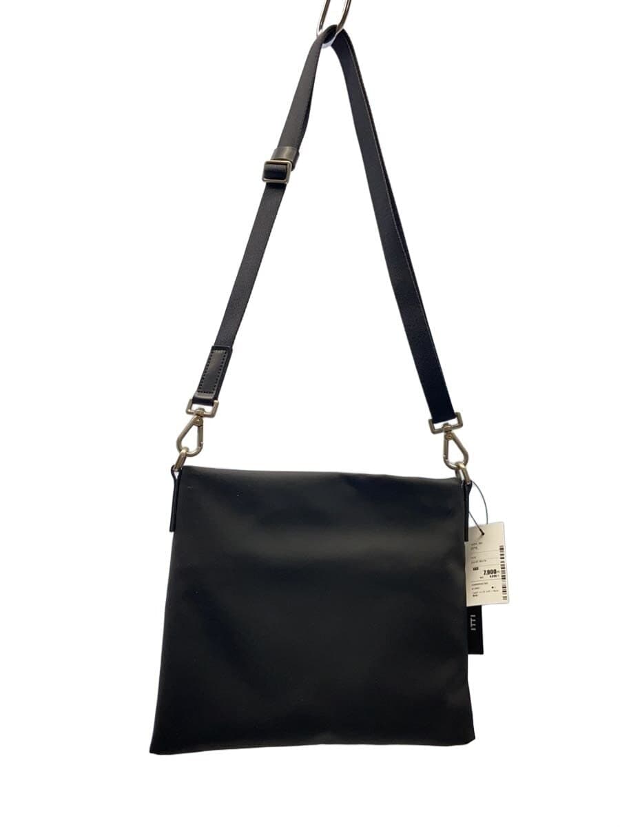 ITTI Shoulder Bag Leather BLK Solid