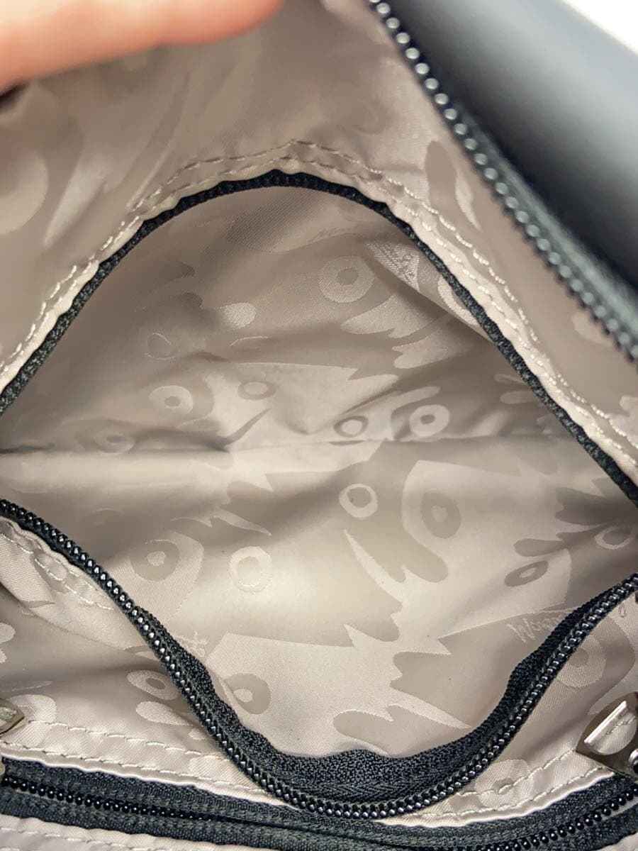 ITTI Shoulder Bag Leather BLK Solid 7