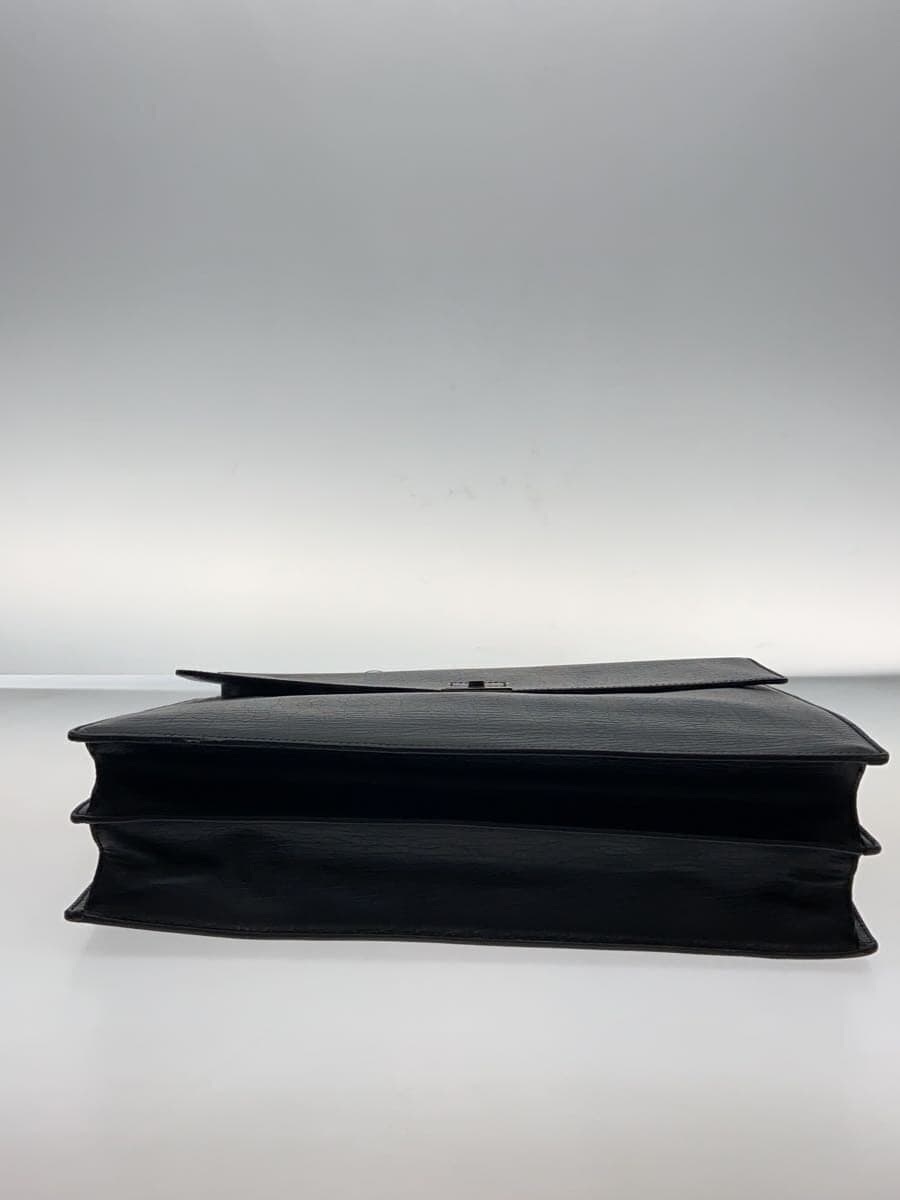 GUCCI Briefcase Leather BLK Plain 34045 4