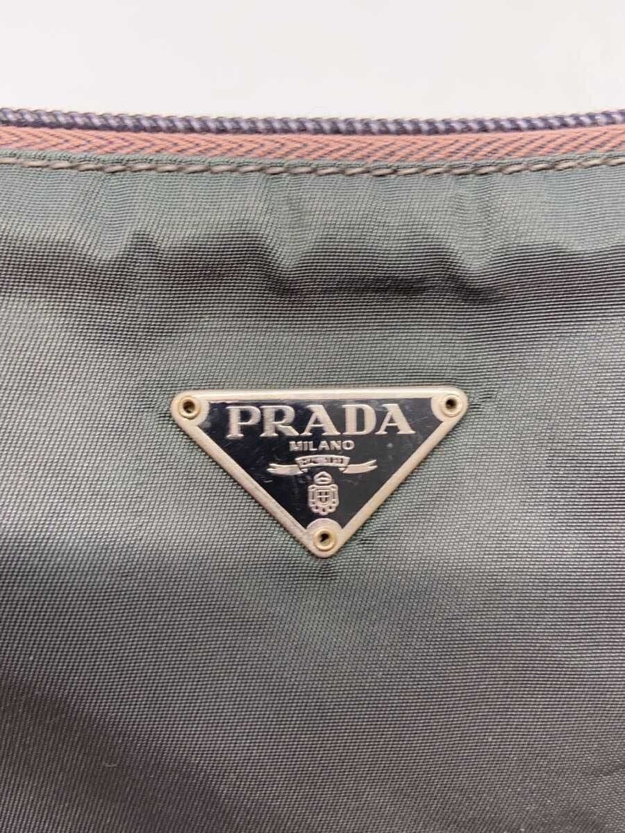 PRADA Pouch Nylon KHK 5
