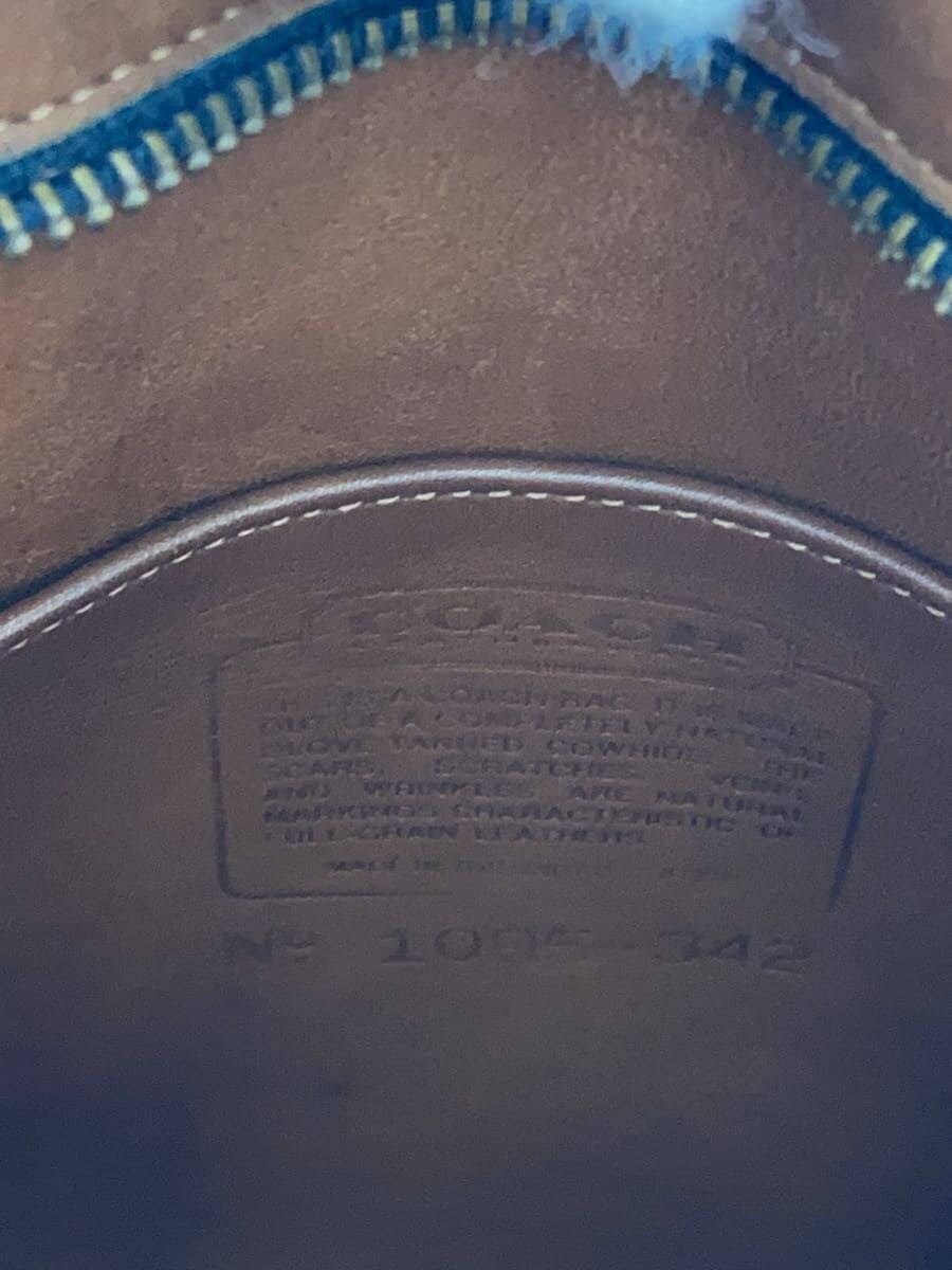 COACH Shoulder Bag Leather BRW 1095-342 5