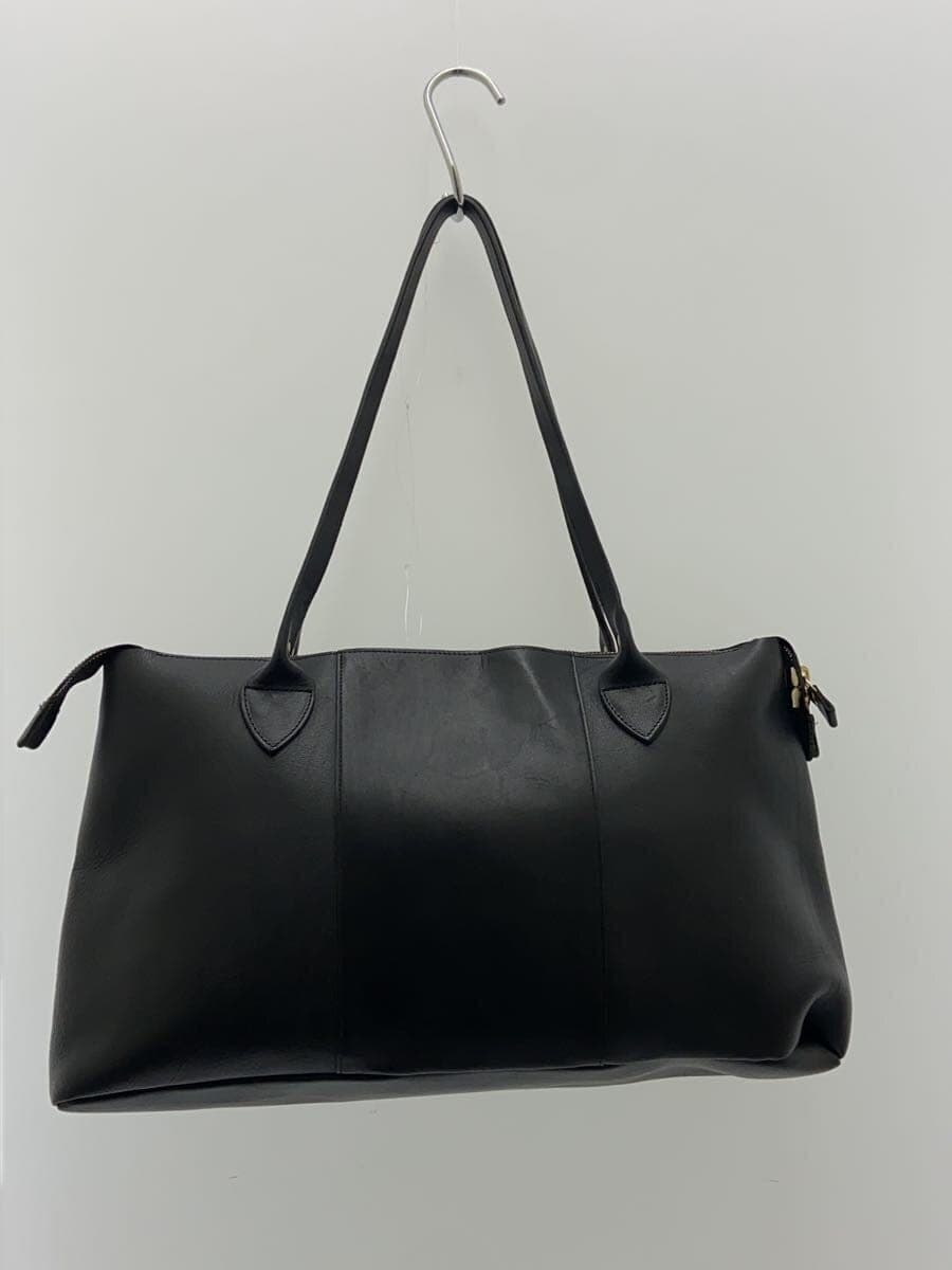 TIDEWAY Tote Bag Leather BLK 3