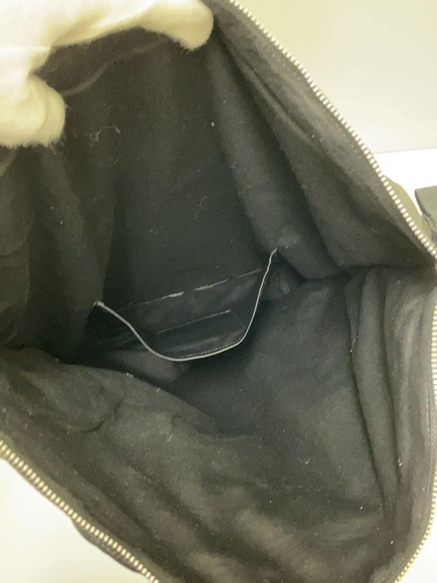 MAISON KITSUNENYLON QUILTED BAG 2-Way Shoulder Bag Nylon BLK 6