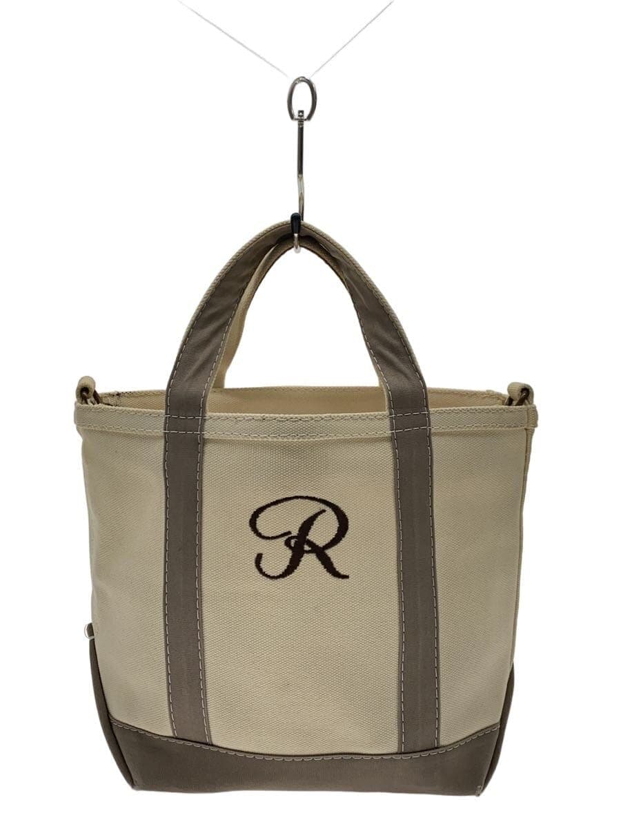 L.L.Bean Tote Bag Canvas CRM 289398