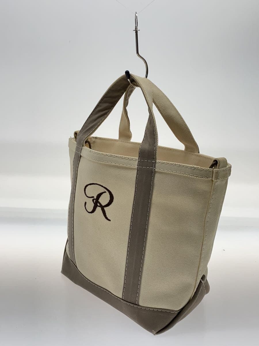 L.L.Bean Tote Bag Canvas CRM 289398 2