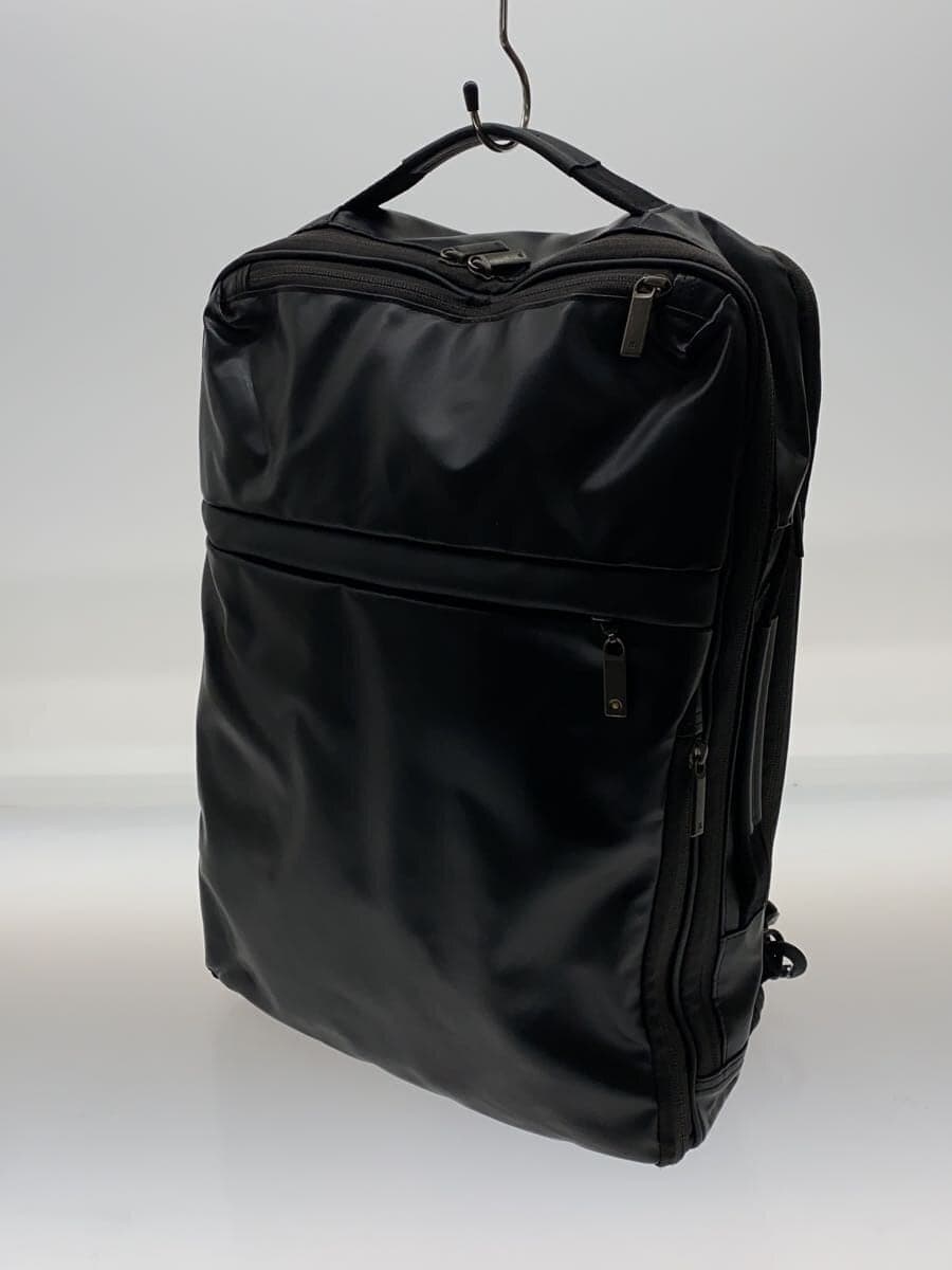 ace. Backpack Leather BLK 2