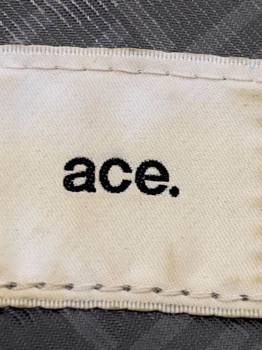 ace. Backpack Leather BLK 5