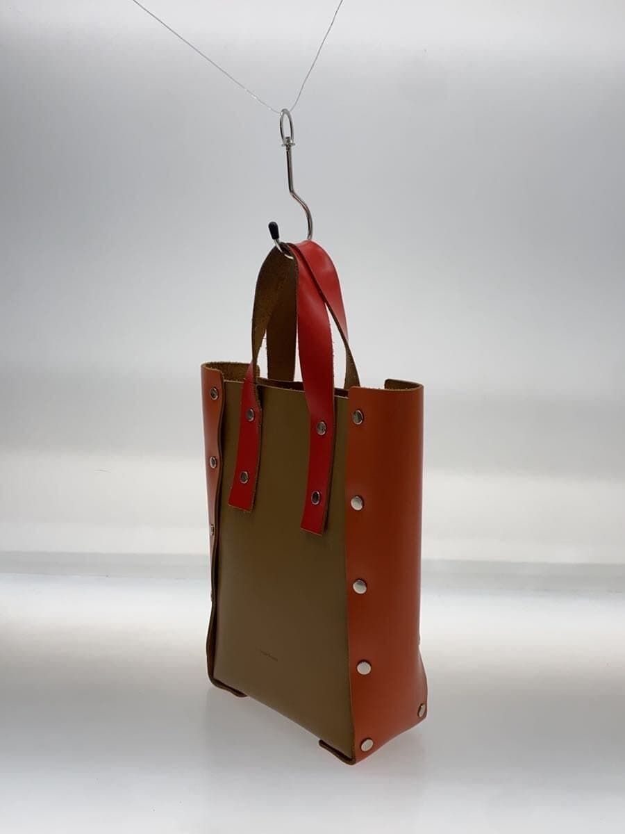 Hender Scheme Assemble Hand Bag Leather BRW Minor surface scratches 2