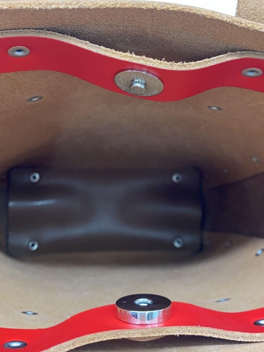 Hender Scheme Assemble Hand Bag Leather BRW Minor surface scratches 6