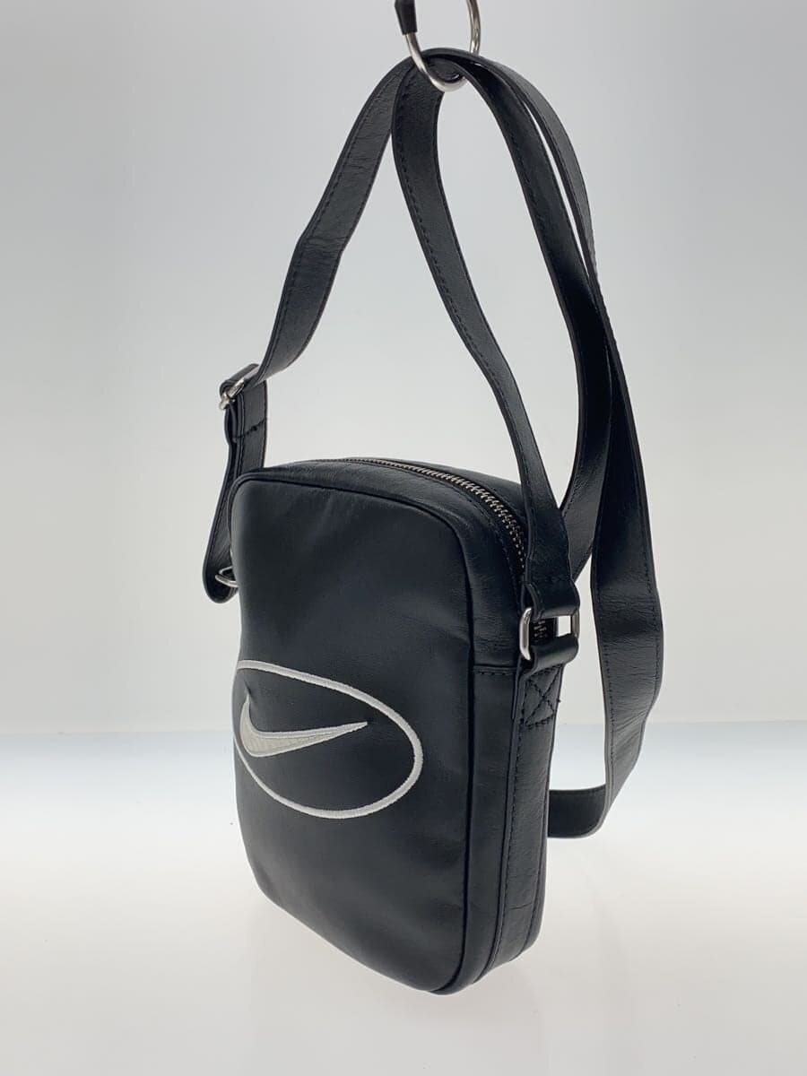 Supreme × NIKE× NIKE Shoulder Bag Leather BLK HJ7964 2
