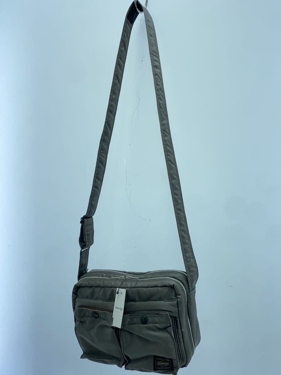 PORTER Shoulder Bag -- Gray Solid Color 622-08634 2