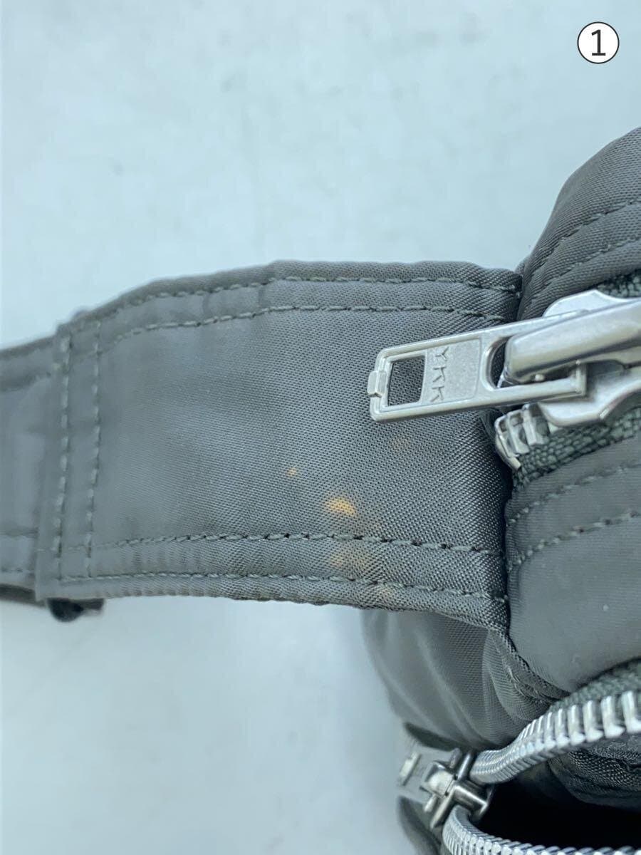 PORTER Shoulder Bag -- Gray Solid Color 622-08634 7