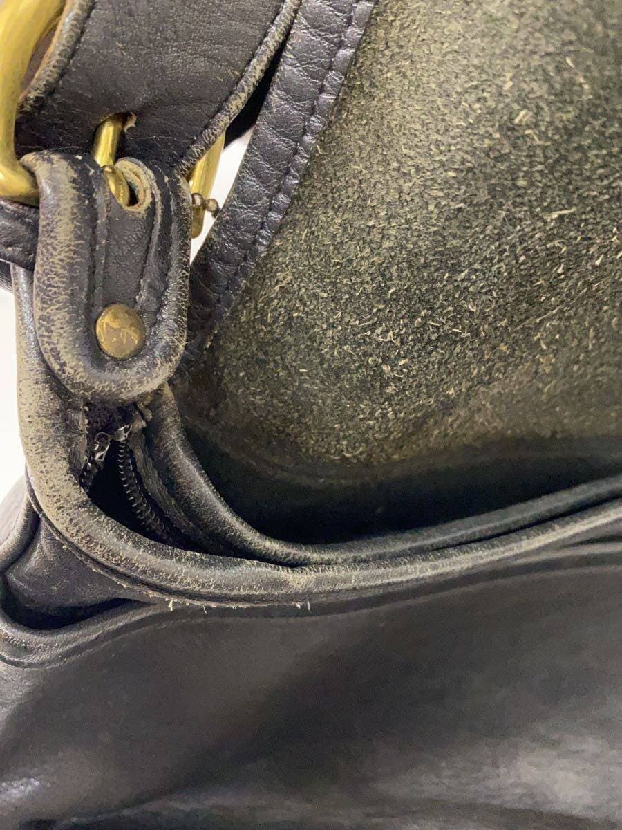 COACH Shoulder Bag Leather BLK Solid 4150 7