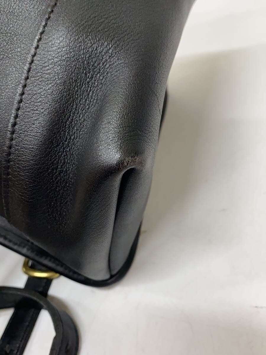 COACH Backpack Leather BLK Solid 9960 9