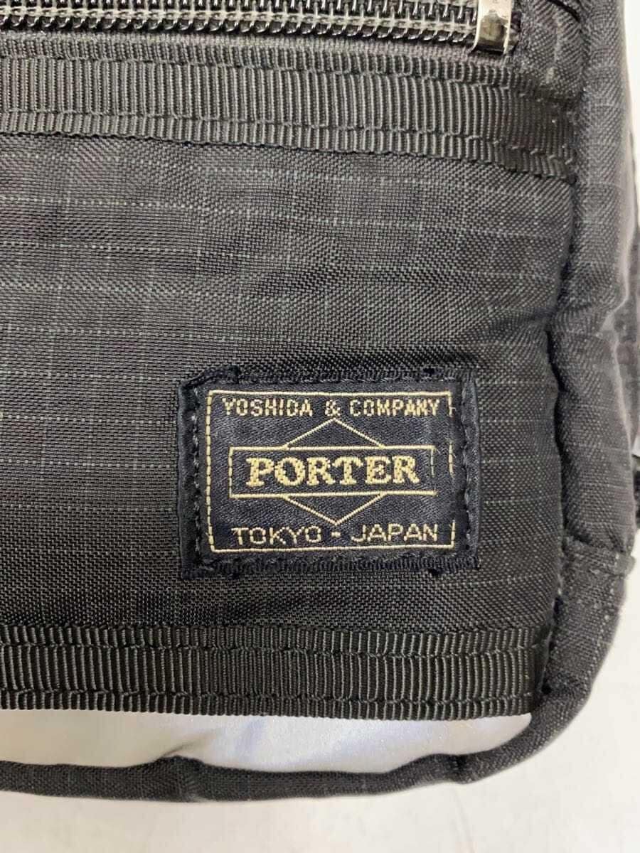 PORTER Waist Bag BLK Check 5
