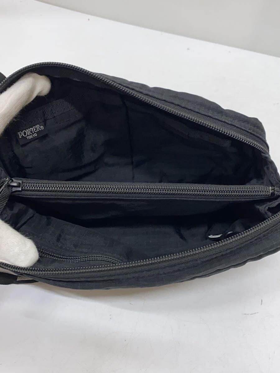 PORTER Waist Bag BLK Check 6