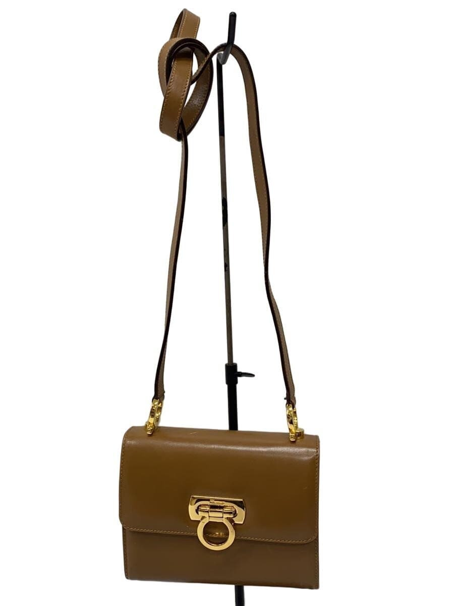 Salvatore Ferragamo Shoulder Bag Leather CML Solid