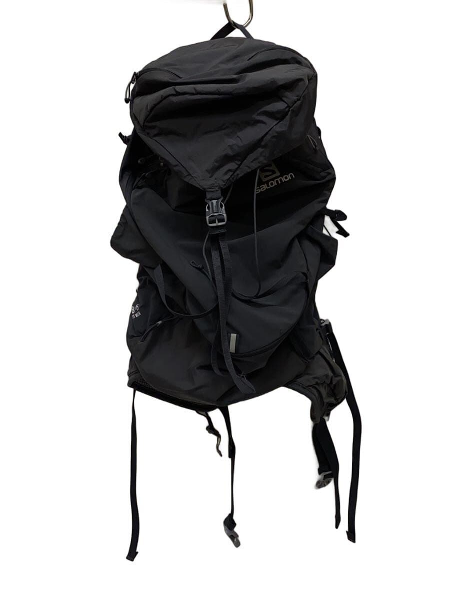 Salomon Backpack Polyester Gray Solid Color C10480