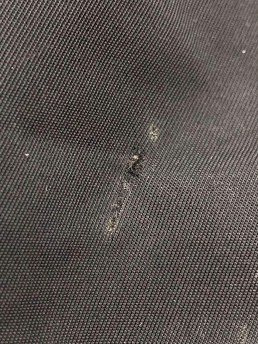 PRADA Tote Bag Nylon BLK Triangle Logo Inside Tear 。 7